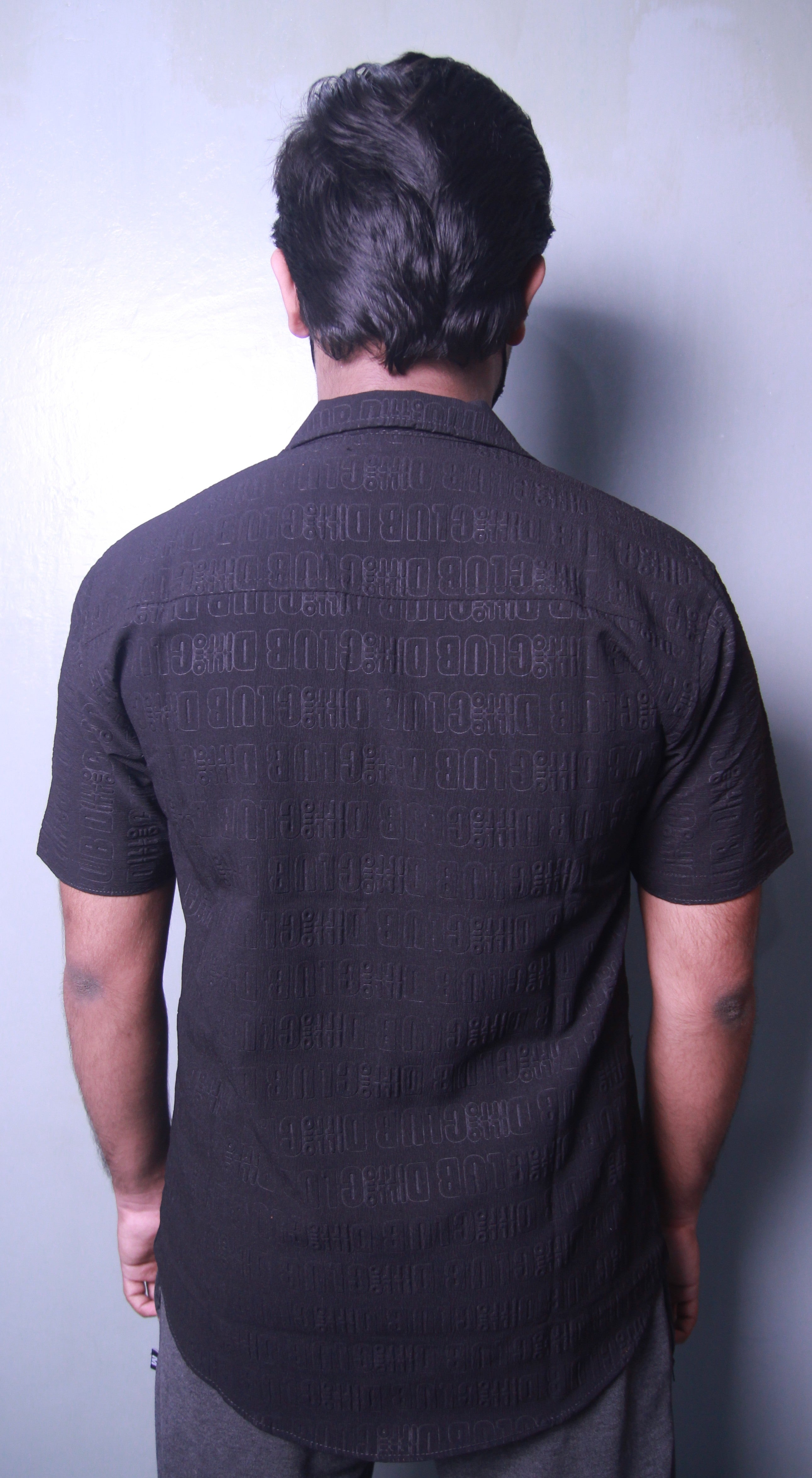 Textured Half Sleeve Shirt