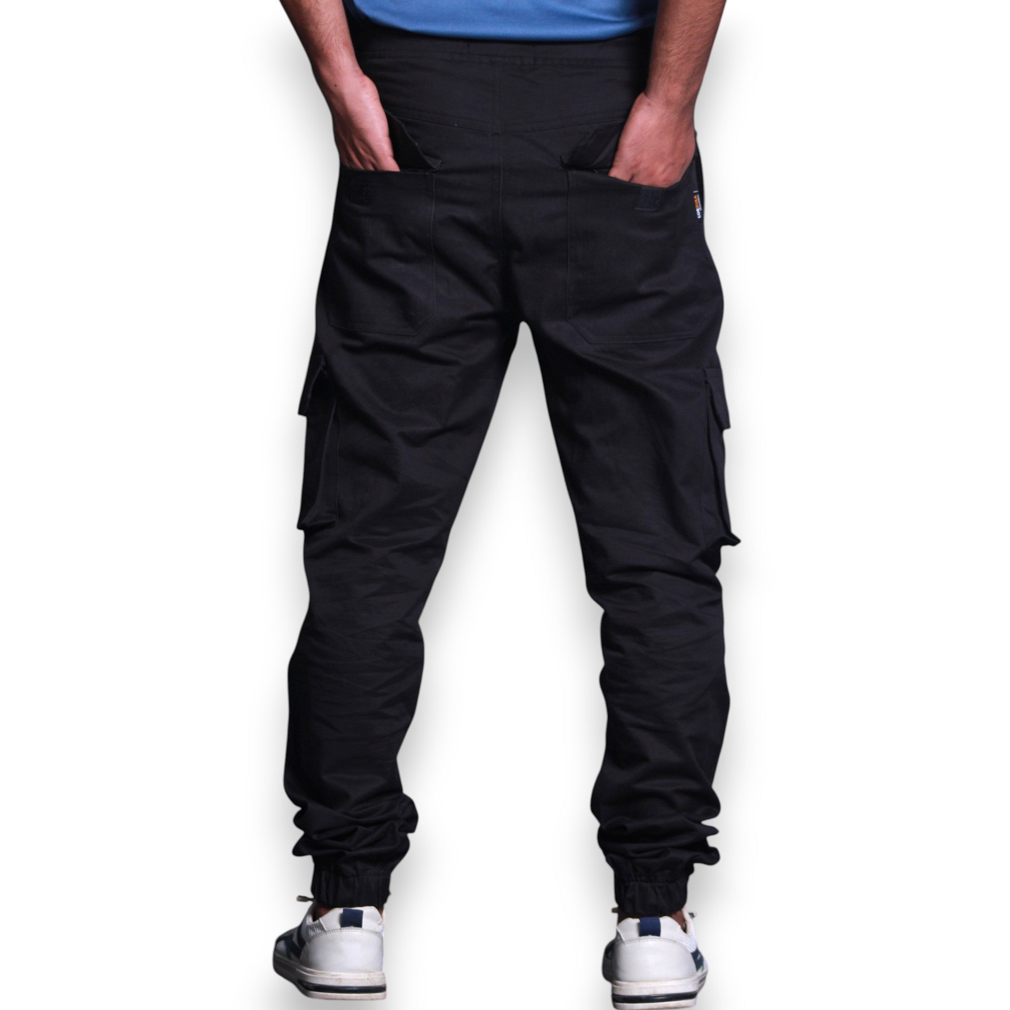 Six Pockets Rib Cargo Trouser