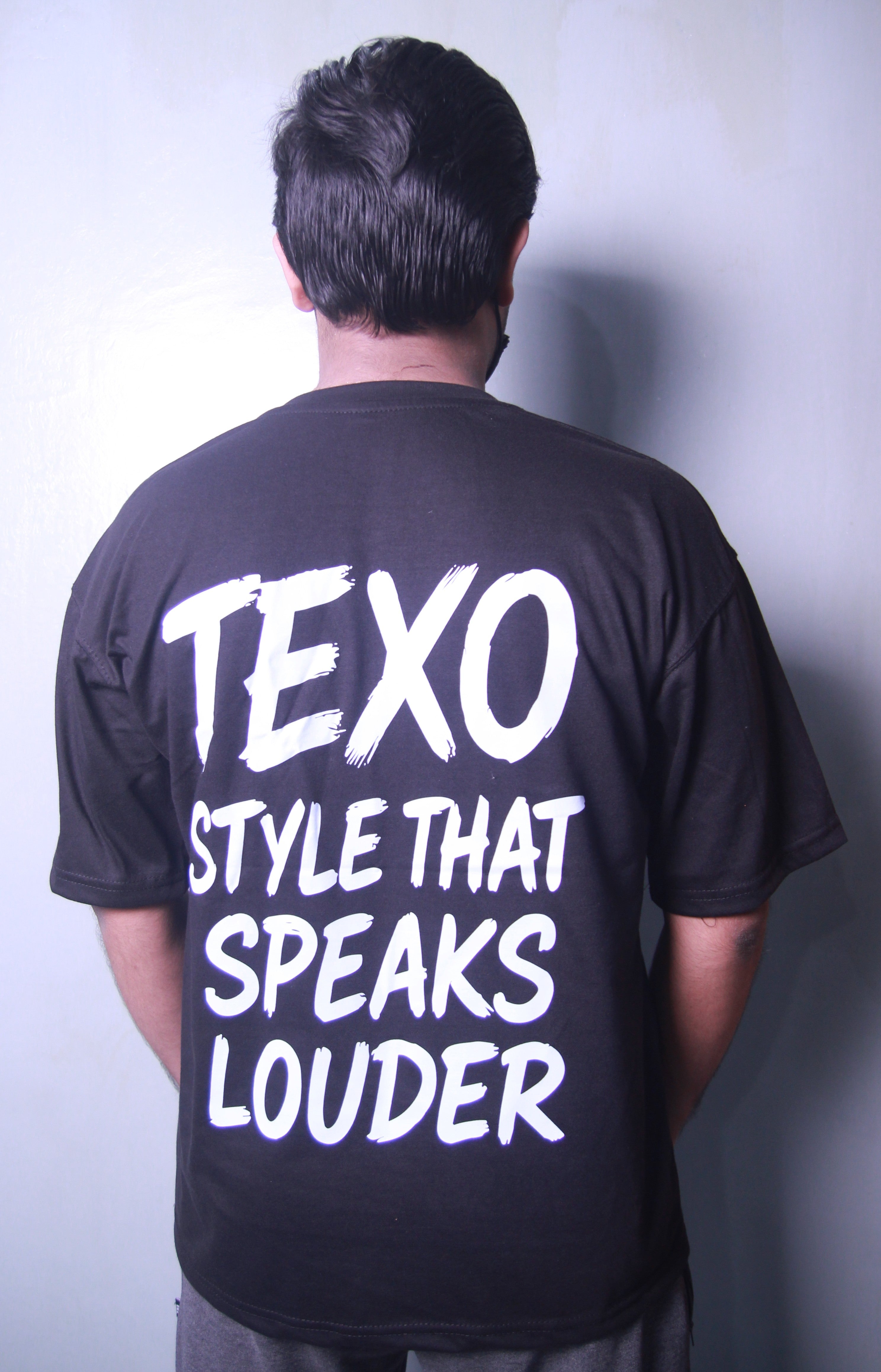 Down Shoulder T-Shirt - TEXO