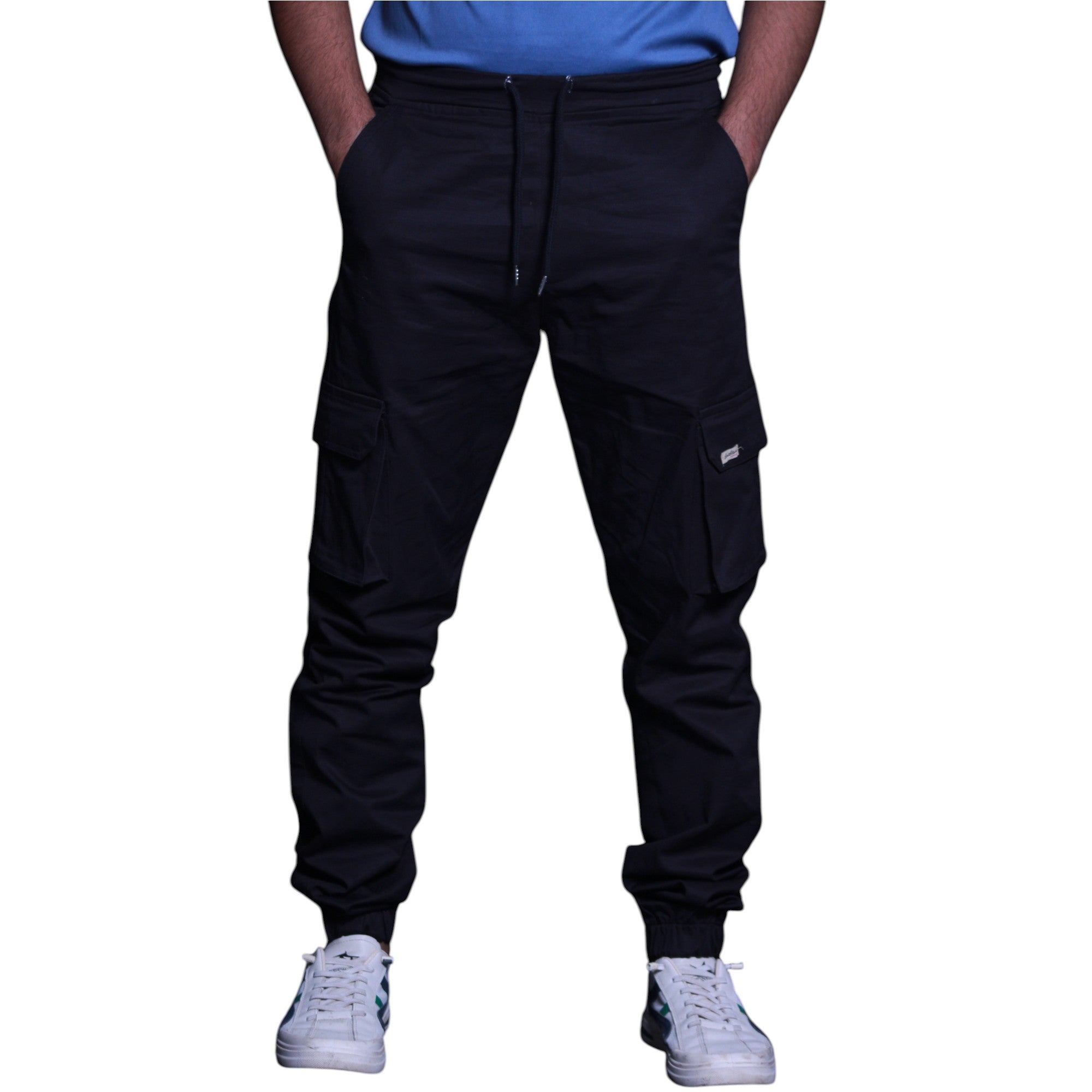 Six Pockets Rib Cargo Trouser