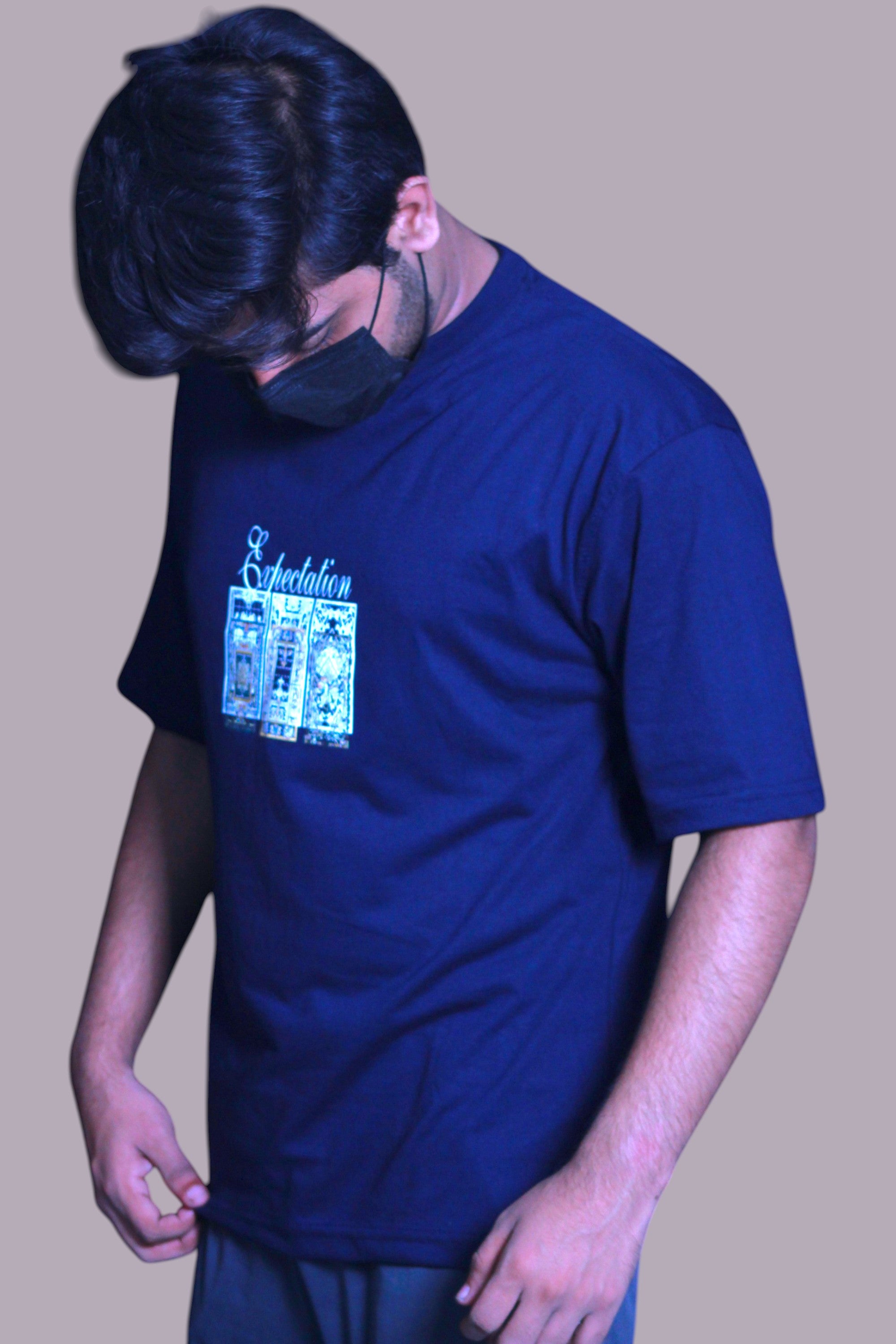 Down Shoulder T-Shirt