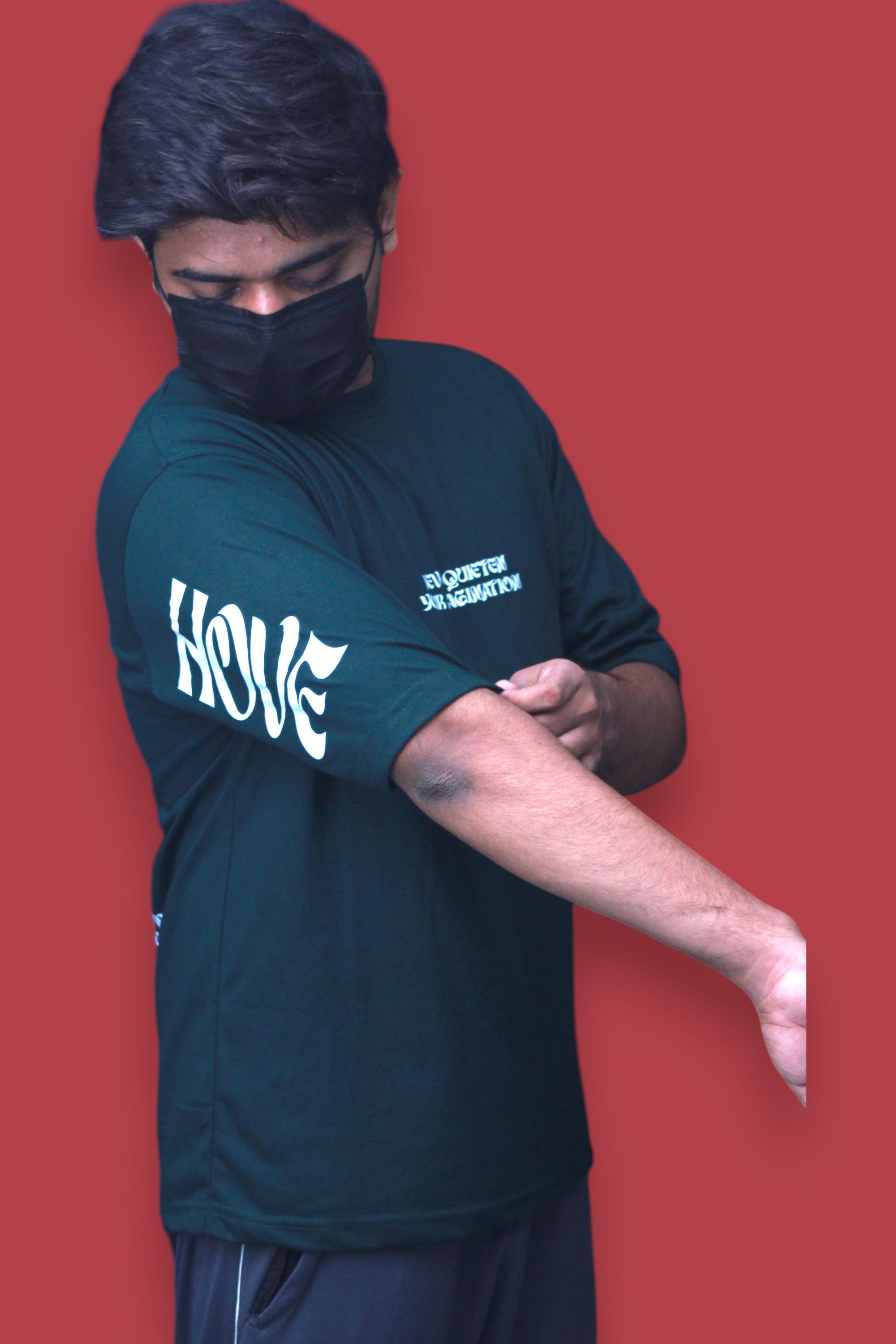Down Shoulder T-Shirt