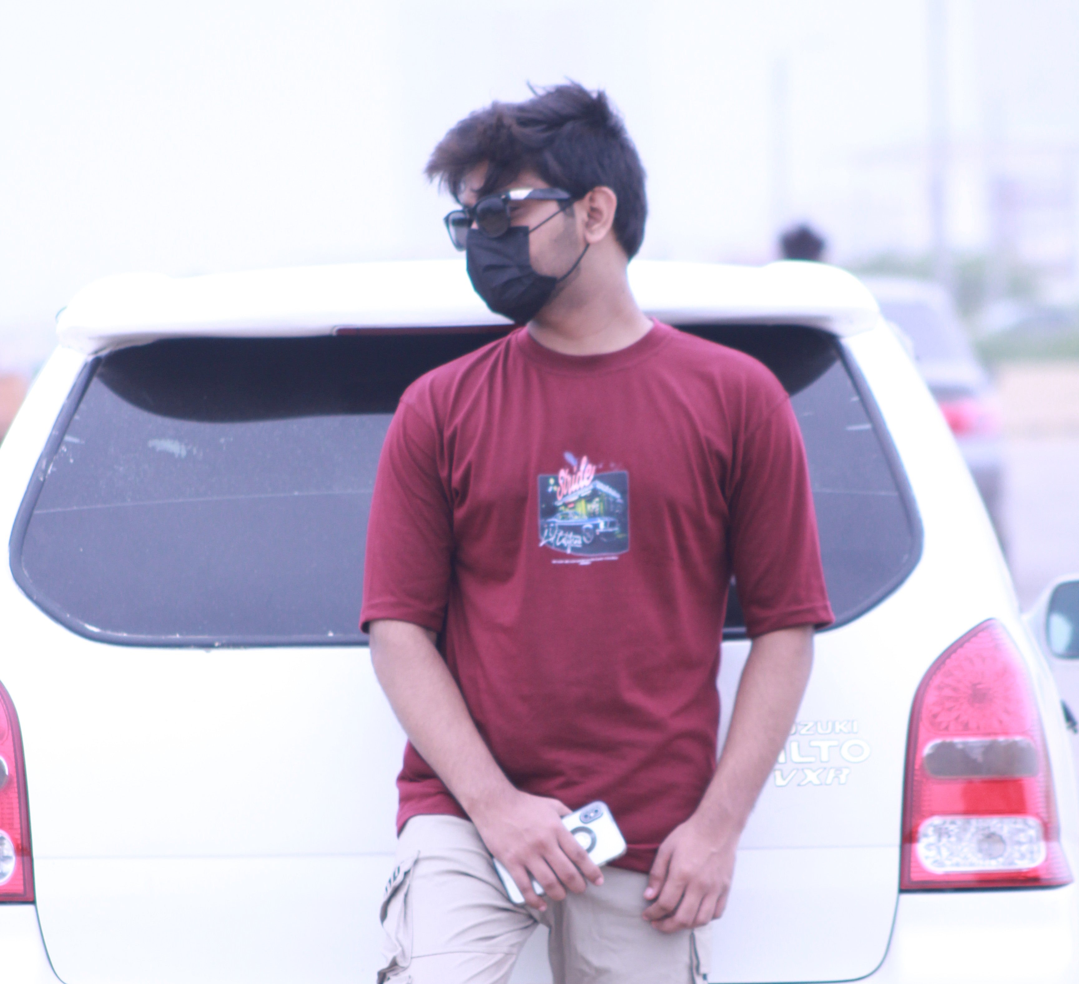 Down Shoulder T-Shirt