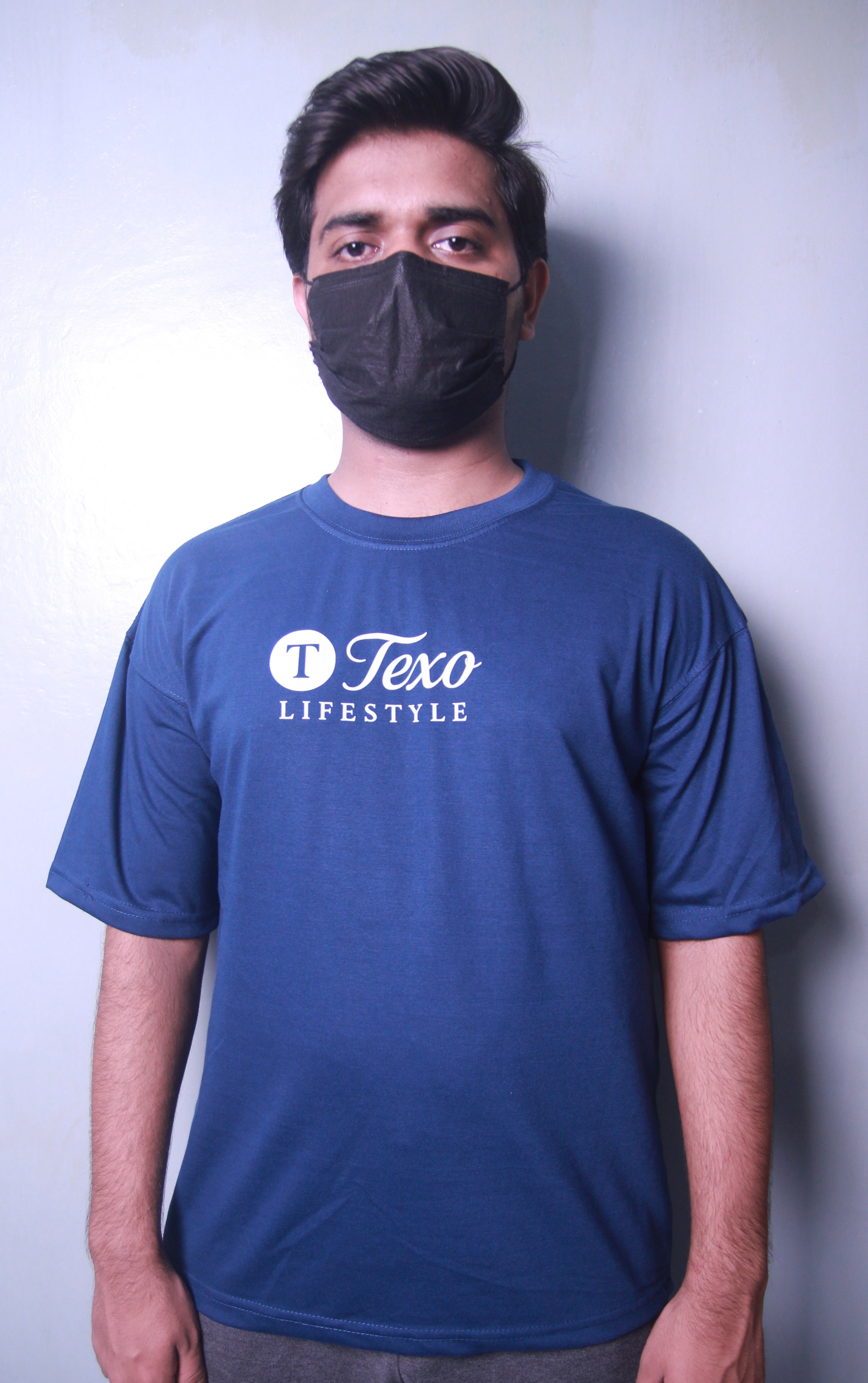 Down Shoulder T-Shirt - TEXO